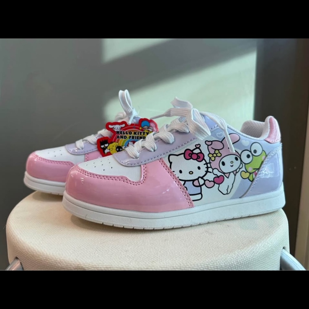 Hello Kitty Sneakers - Pink, White, and Lavender